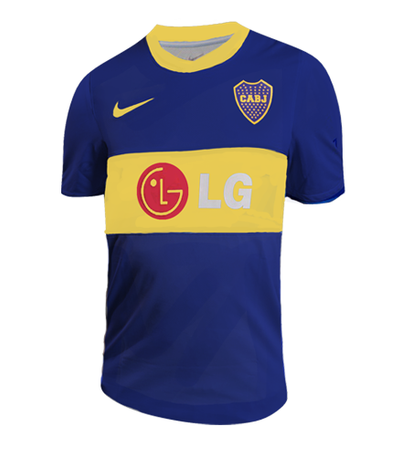 camiseta Boca Jrs. 2010