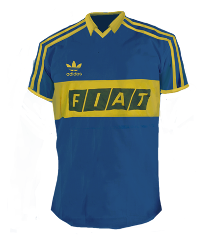 camiseta Boca Jrs. 1989