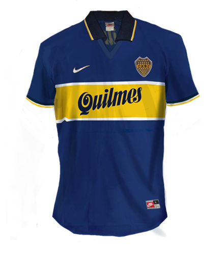 camiseta Boca Jrs. 1996-97