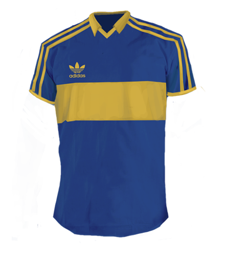 camiseta Boca Jrs. 1980