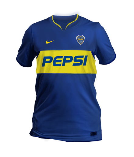 camiseta Boca Jrs. 2003