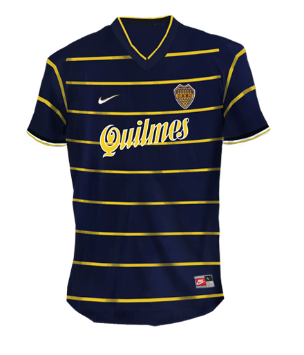 camiseta Boca Jrs. 2000 