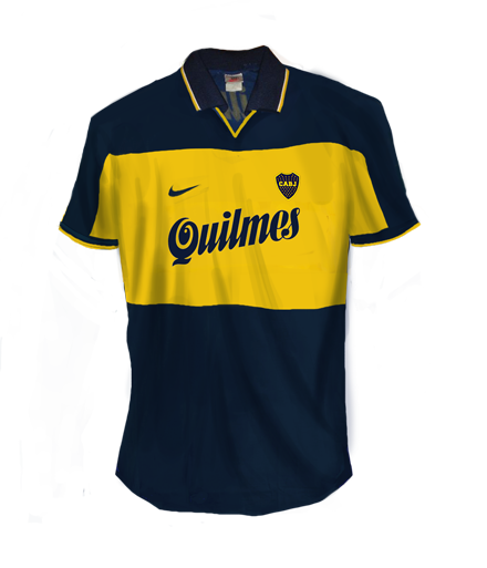 camiseta Boca Jrs. 1998