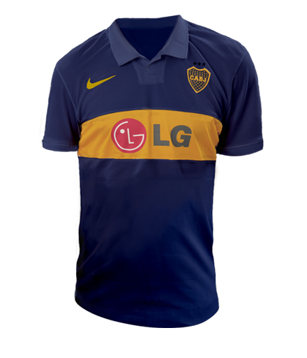 camiseta Boca Jrs. 2009