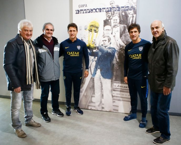 Una visita de campeones