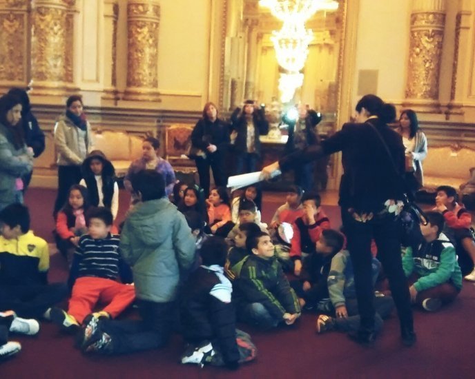 “BOCA X LOS CHICOS” VISITÓ EL TEATRO COLON