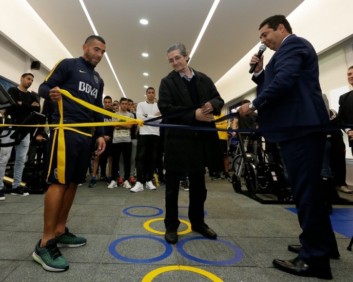 Se inauguró el gimnasio “Julio Santella”