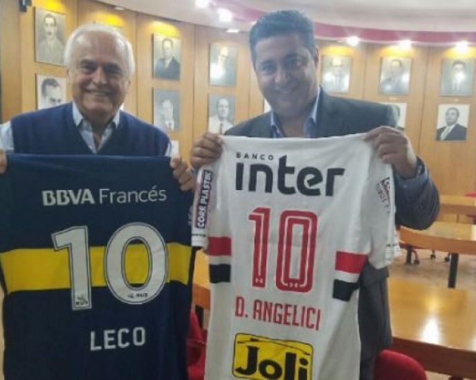 Daniel Angelici se reunió con el presidente de San Pablo