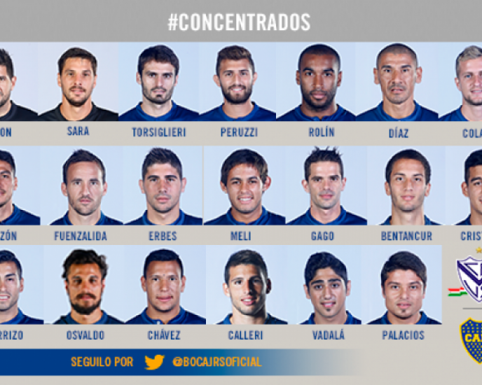 Concentrados ante Vélez