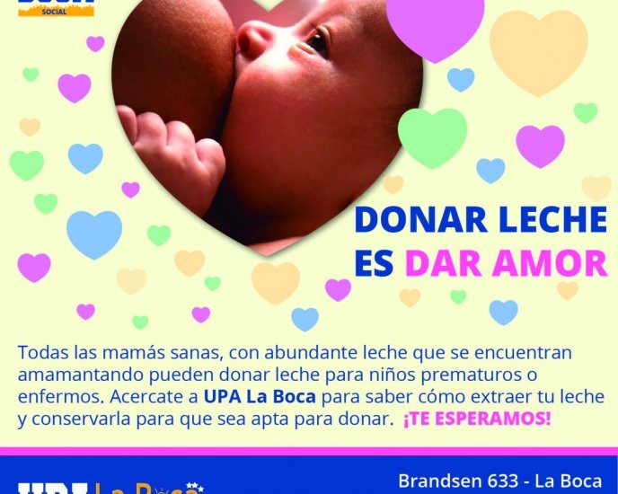 Donar leche es dar amor