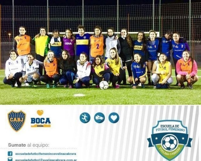 Escuela de futbol femenino 