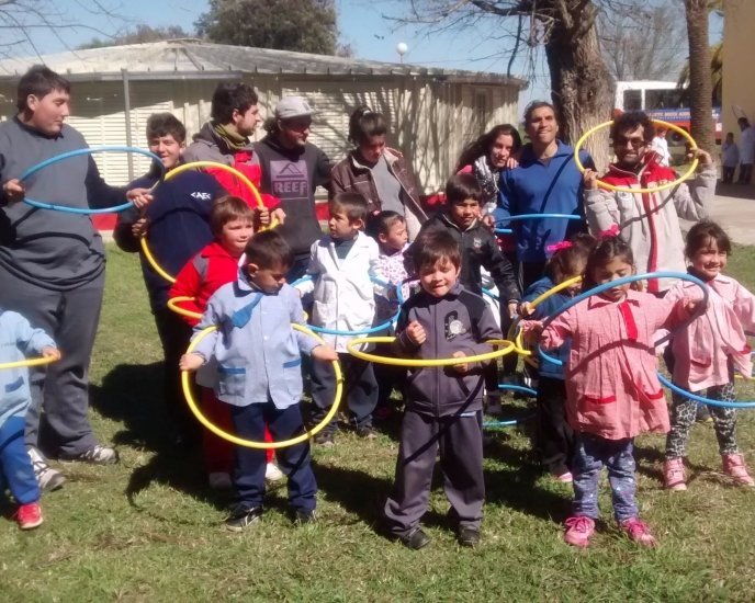 Boca en la Escuela Rural de Santa Fe