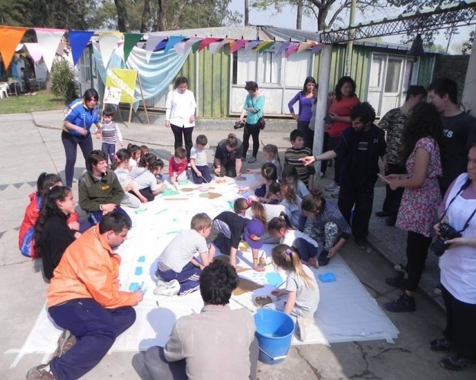 Boca en la Escuela Rural de Entre Rios