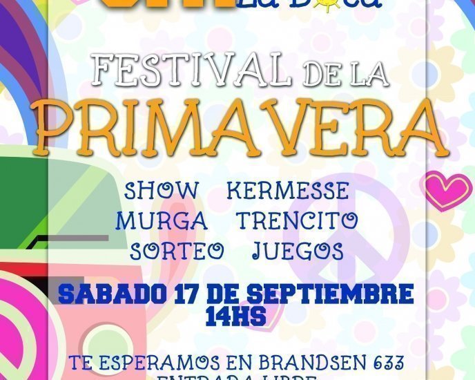 Se viene el festival de la primavera