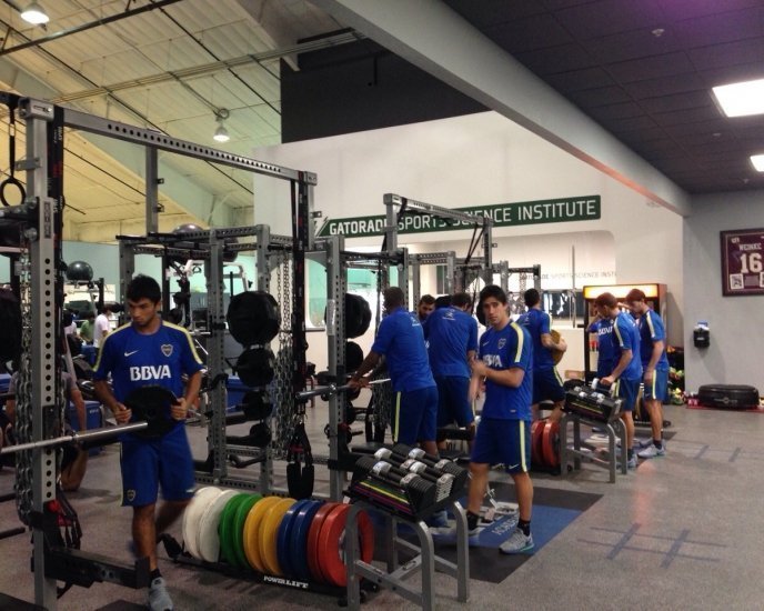 Del gimnasio a la cancha