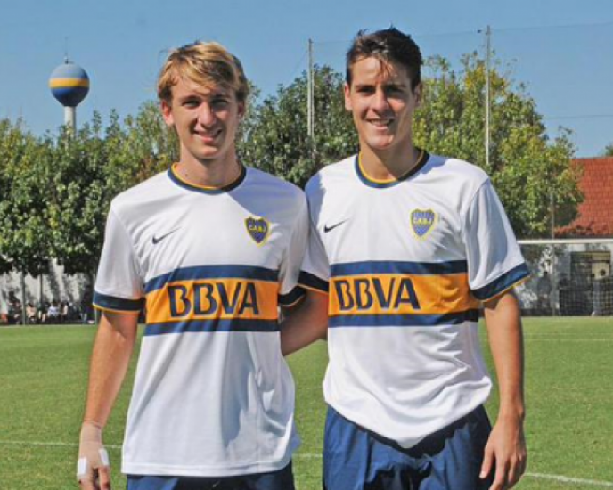 Dos mundialistas xeneizes