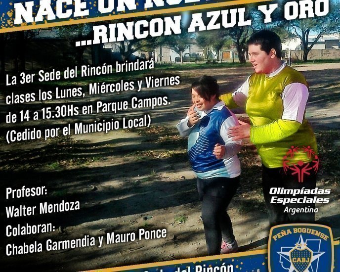 El Rincón Azul y Oro sigue creciendo