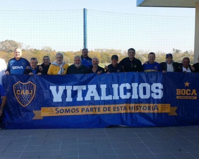 Los vitalicios en Ezeiza