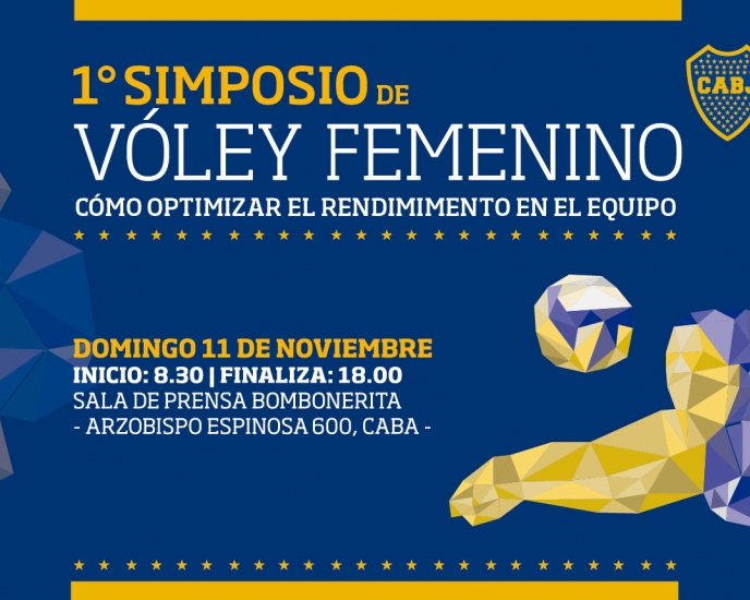 Se viene el 1er Simposio de Vóley Femenino