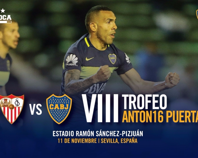 Amistoso: Venta de entradas para Boca - Sevilla