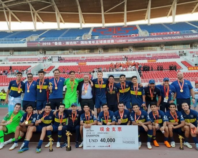 Boca campeón en China