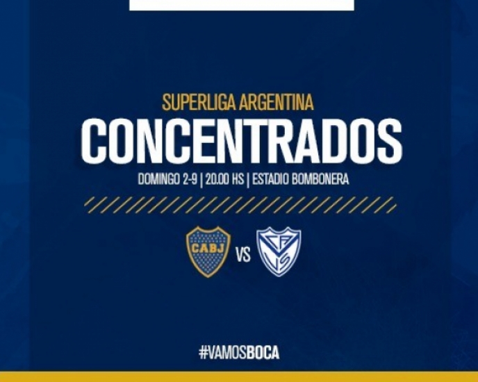 Concentrados ante Vélez