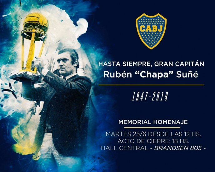 Acercate a homenajear al Chapa