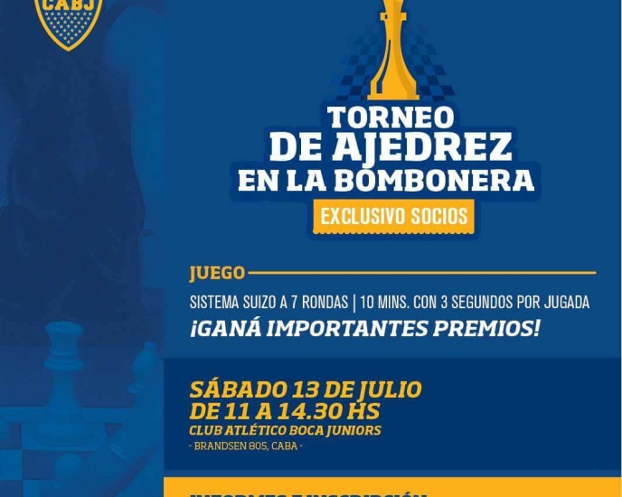 Se viene un nuevo torneo de ajedrez